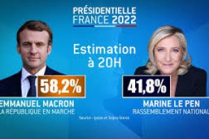 PRESIDENTIELLE EN FRANCE : EMMANUEL MACRON DE NOUVEAU RÉÉLU